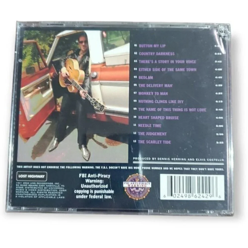 Elvis Costello & The Imposters‎ - The Delivery Man [2004 Promotional CD] - Picture 2 of 2